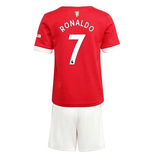 Camiseta Manchester United NO.7 Ronaldo 1ª Niño 2021/22